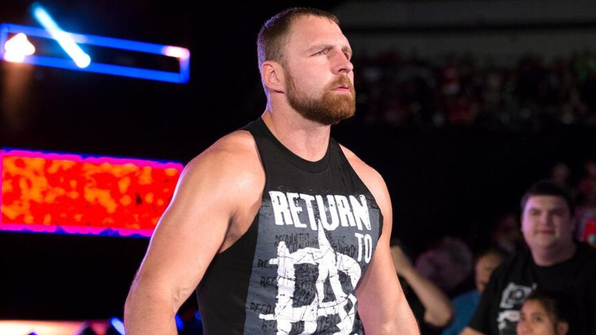 Dean Ambrose on Monday Night RAW! [Image credit: WWE.com]