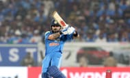 Virat Kohli đã đánh xuất sắc trong suốt loạt trận. (Tín dụng: BCCI X)