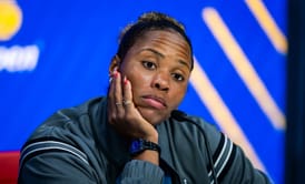 Taylor Townsend "flabbergasted" after seeing son Adyn 'spit' in the face of helper in front of her