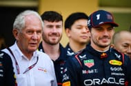 Helmut Marko with Max Verstappen at the F1 Abu Dhabi Grand Prix - Source: Getty