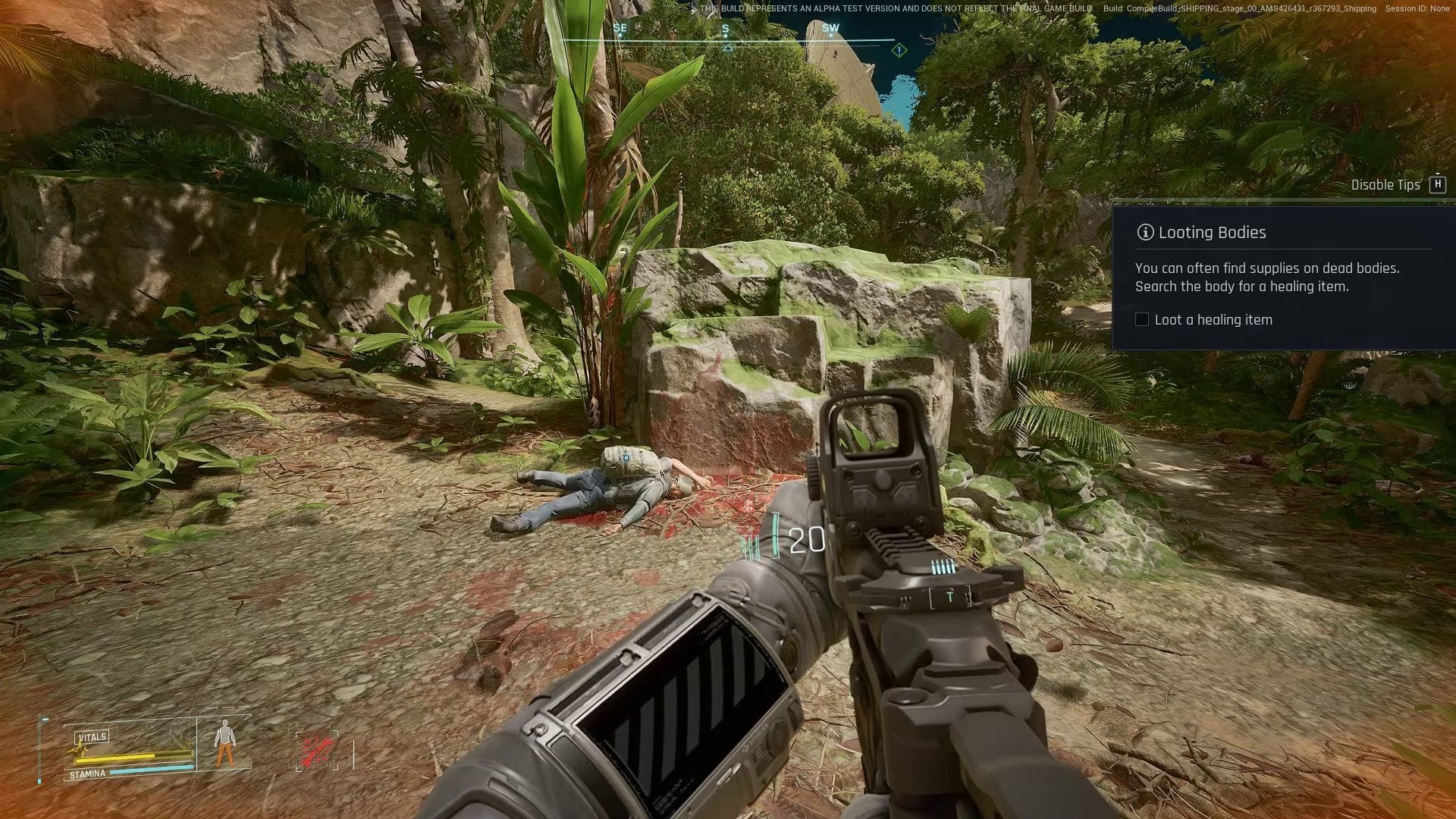 Tutorial section in PUBG Black Budget (picture from KRAFTON)