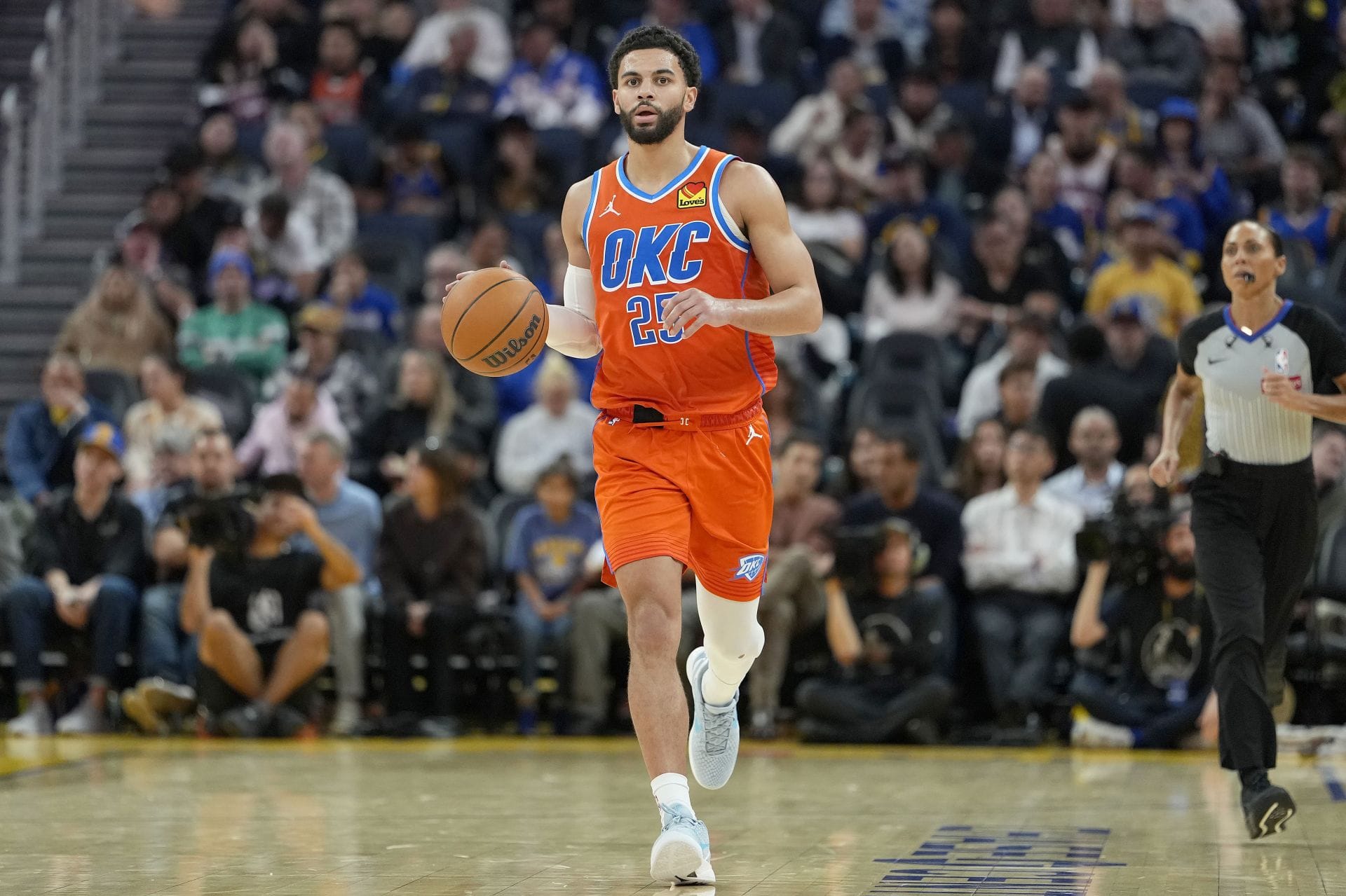 Oklahoma City Thunder v Golden State Warriors - Source: Getty