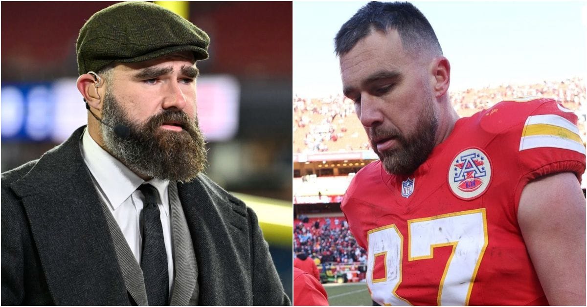 Jason Kelce makes feelings clear if Travis is contemplating retirement after Chiefs' exit and Patrick Mahomes' ACL tear