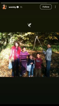 Victor Wembanyama posts a heartfelt tribute to his grandmother. Credit: Wembanyama/IG