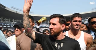 "I'm truly grateful" - Lionel Messi sends message to fans in Hyderabad after second leg of his GOAT Tour of India