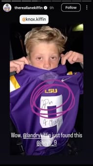 Lane Kiffin drops a photo of son Knox Kiffin that suddenly feels prophetic after his LSU hire