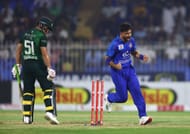 Fazalhaq Farooqi (right). Source: Getty