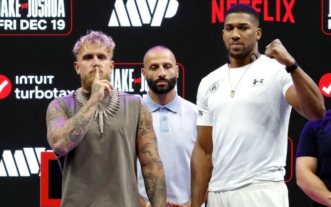 "Something crazy is going to happen"- Former two-weight world boxing champion offers his prediction for Jake Paul vs. Anthony Joshua clash