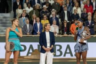 Aryna Sabalenka and Coco Gauff at the French Open. (Source: Getty)