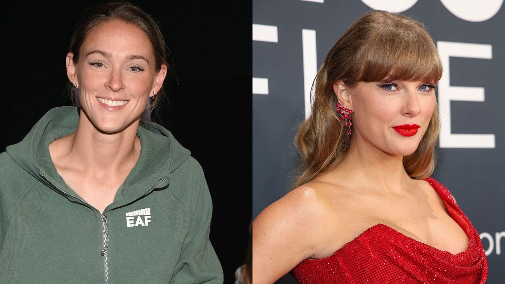 Kylie Kelce reflects on family time with Taylor Swift cheering for Travis Kelce at Chiefs vs Chargers (Image Credit: GETTY)