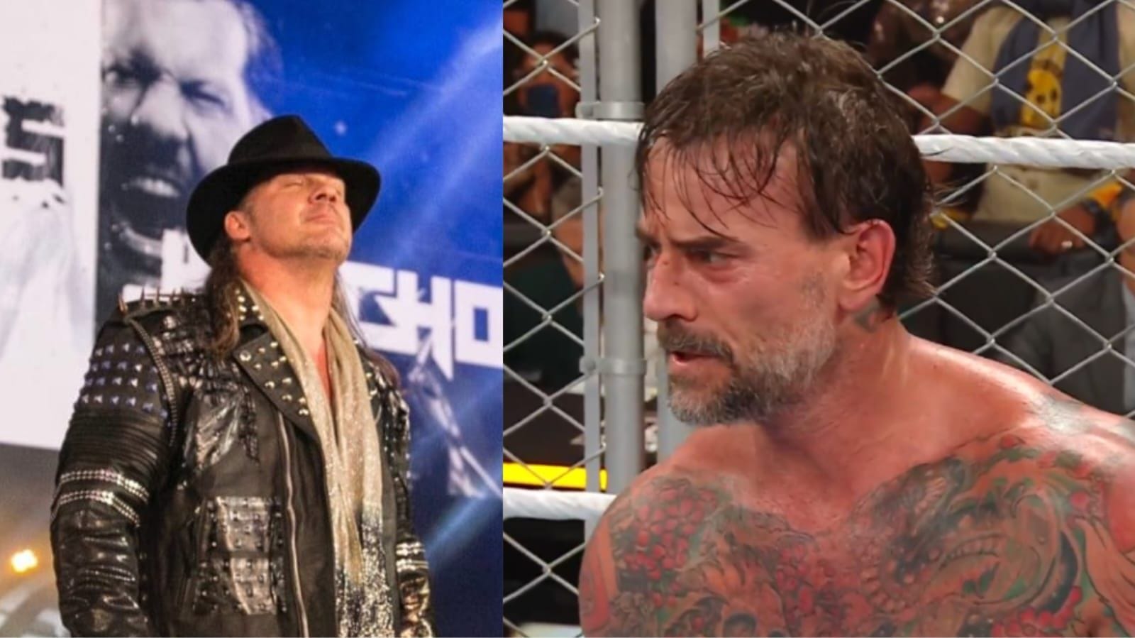 Chris Jericho and CM Punk are former rivals [Image Credits: AEW on TV and WWE