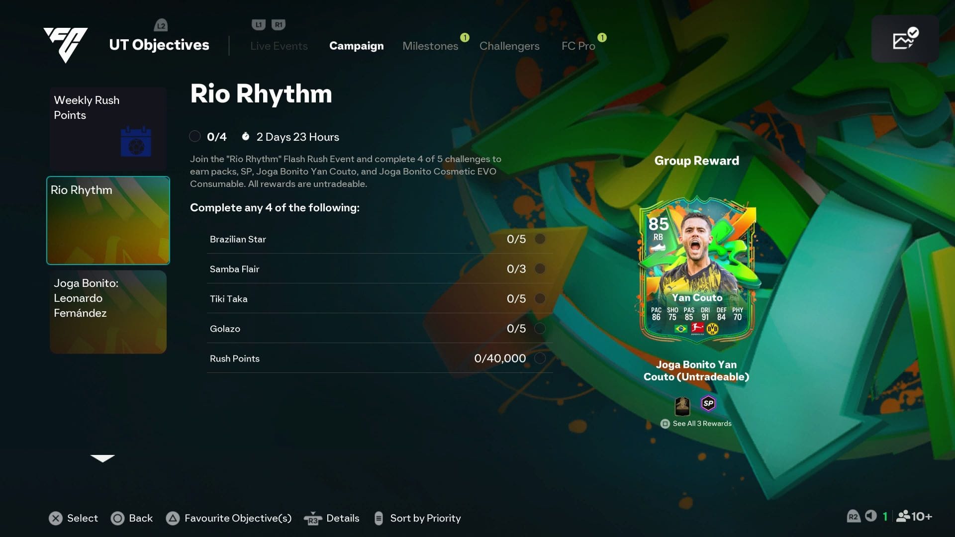 The objective (Image via EA Sports)