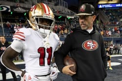 "I'm not counting on it": 49ers HC Kyle Shanahan gets brutally honest about Brandon Aiyuk's return