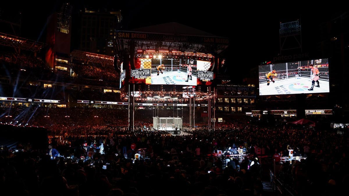 WWE Survivor Series: WarGames 2025 was held in San Diego. (Photo: WWE.com)