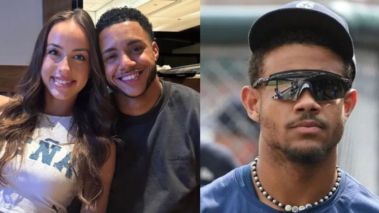 Jeremy Pena pops the big question to Julia Grosso in dreamy beach setting; Julio Rodriguez and more react