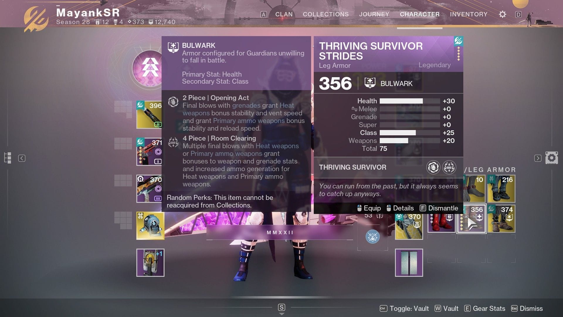 Destiny 2 Renegades brings new set bonuses (Image via Bungie)