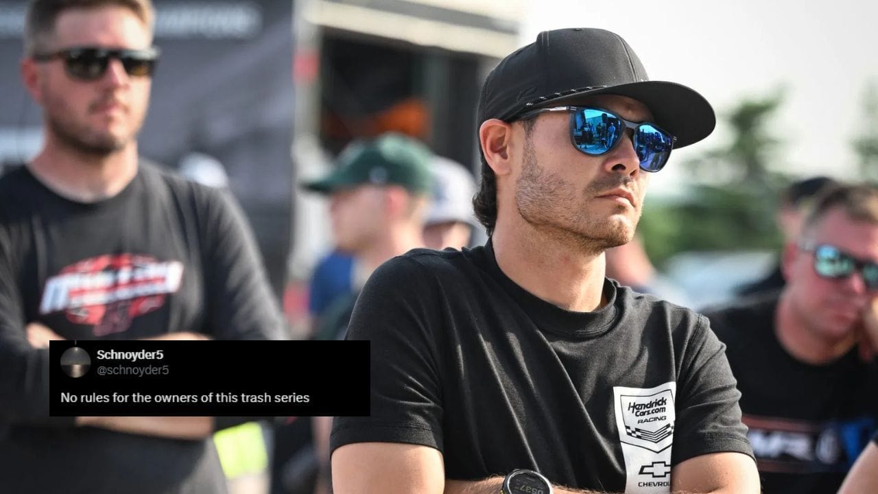 “No rules for the owners”: Fans react to Kyle Larson’s setback at Perth Motorplex on High Limit International Night 1