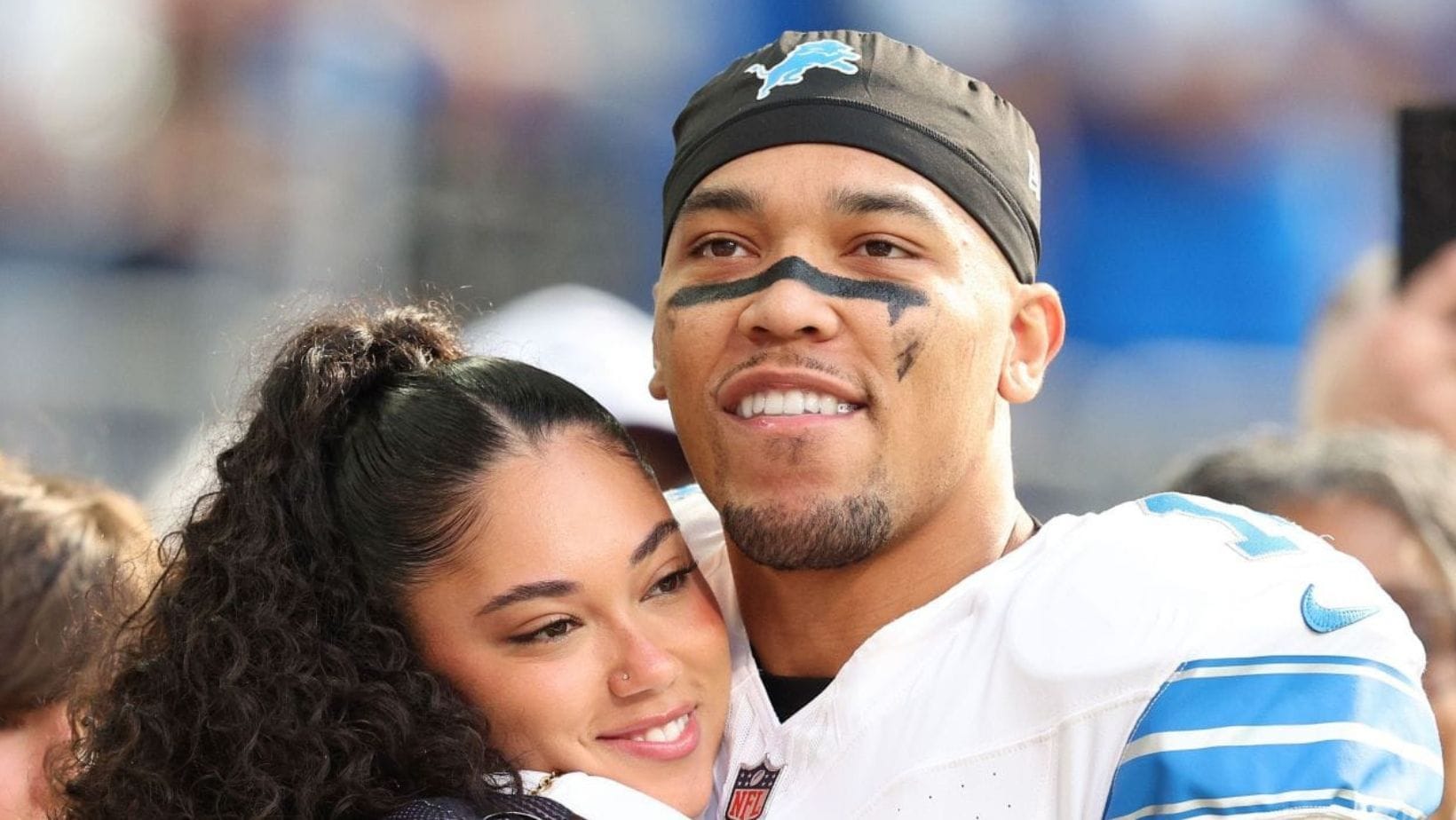 Amon-Ra St. Brown's GF Brooklyn Adams reveals cooking every meal after dating Lions WR for 10 years