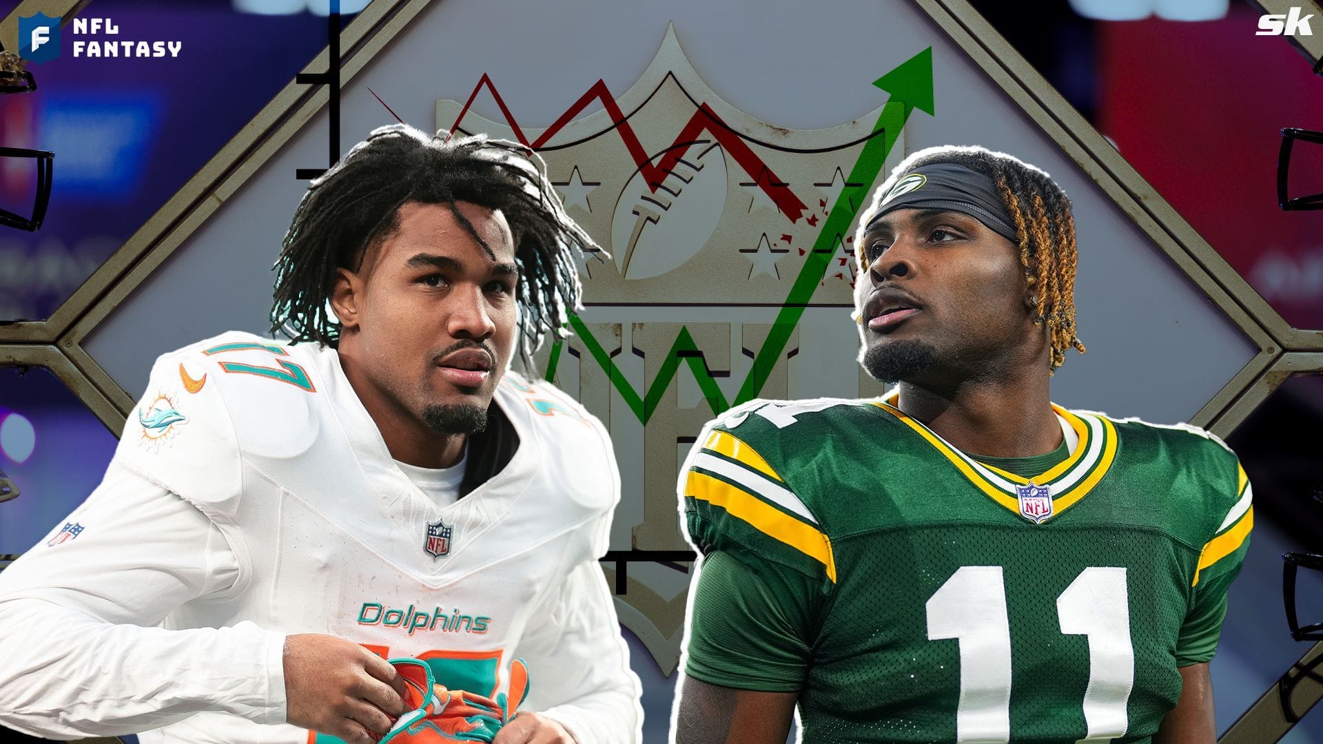 Week 16 Fantasy Football Start 'Em Sit 'Em Flex picks ft. Jaylen Waddle, Jalen Coker, and More