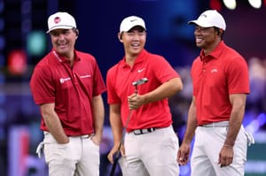 "We were all crying" - Tiger Woods hilariously roast Kevin Kisner's hilarious TGL shot during Hero World Challenge