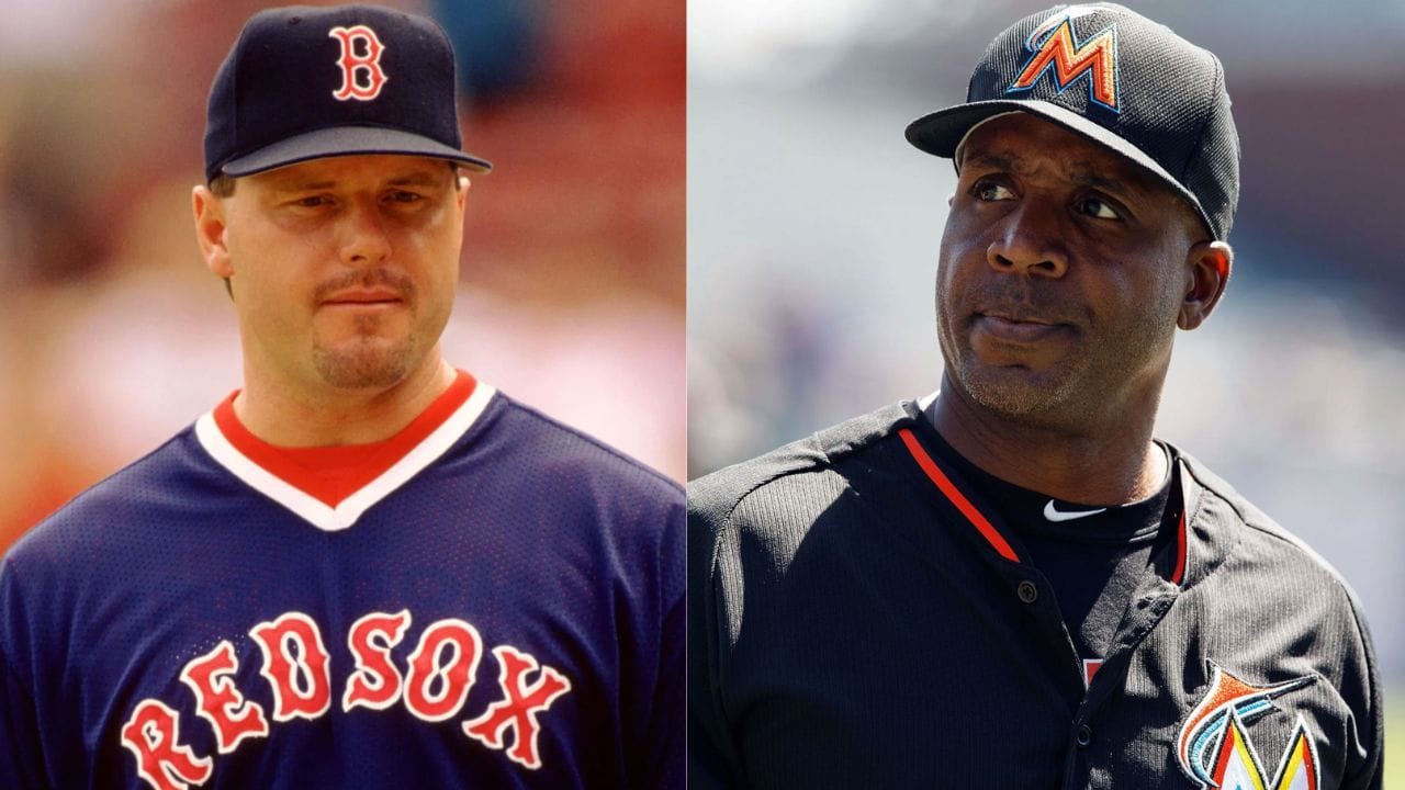 Roger Clemens (L), Barry Bonds (R) (Images from - Getty)