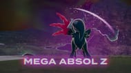Mega Absol Z as seen in the game (Image via The Pokemon Company)