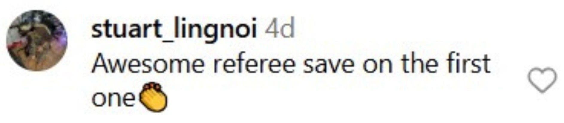 Referee to the rescue