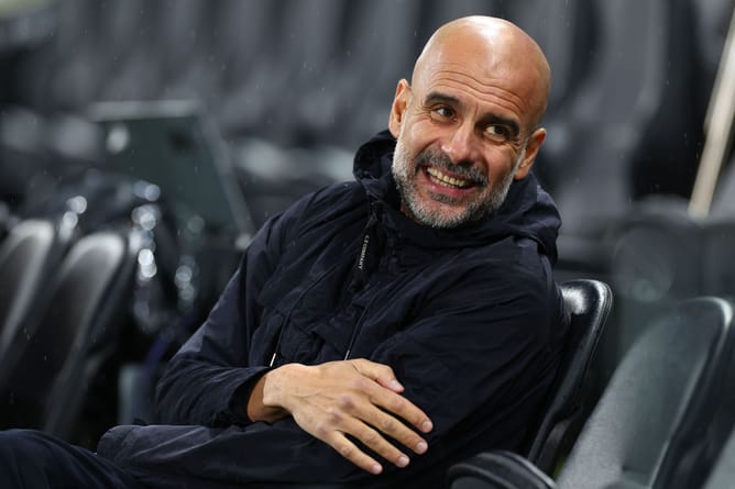 "My God! I lose my hair" - Pep Guardiola makes hilarious claim after Manchester City's dramatic 5-4 win against Fulham