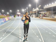 "I was not sure if my body was ready to compete" Pooja after 177m Jump for Gold Medal at Khelo India University Games [Exclusive]