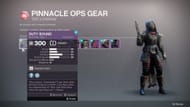 Pinnacle Ops loot in Destiny 2 (Image via Bungie)