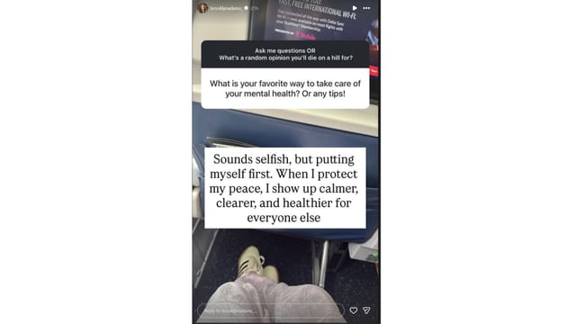 Brooklyn Adams shared her insights into her mental health.  (Credit: @brooklynadams_)