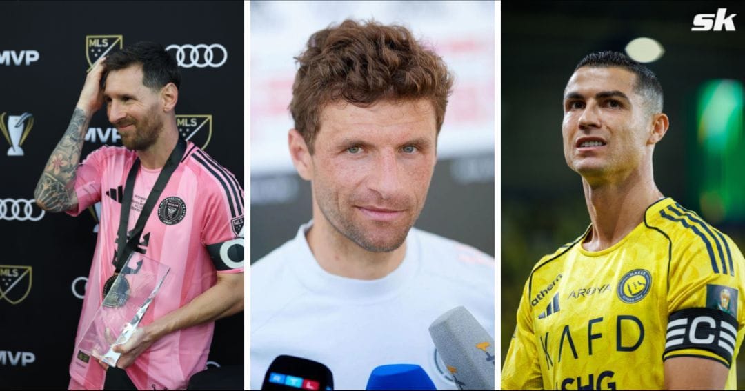 Thomas Muller has revealed his pick between Cristiano Ronaldo and Lionel Messi 