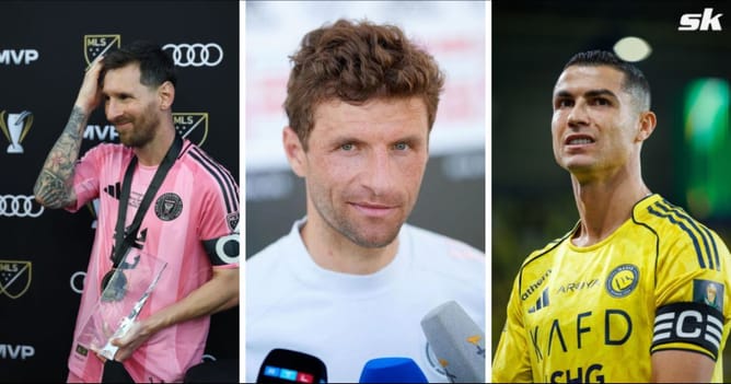 Lionel Messi or Cristiano Ronaldo? Thomas Muller reiterates stance on debate as he picks favorite between the 2 superstars
