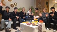 BTS members during the live (Image via Weverse/BTS)