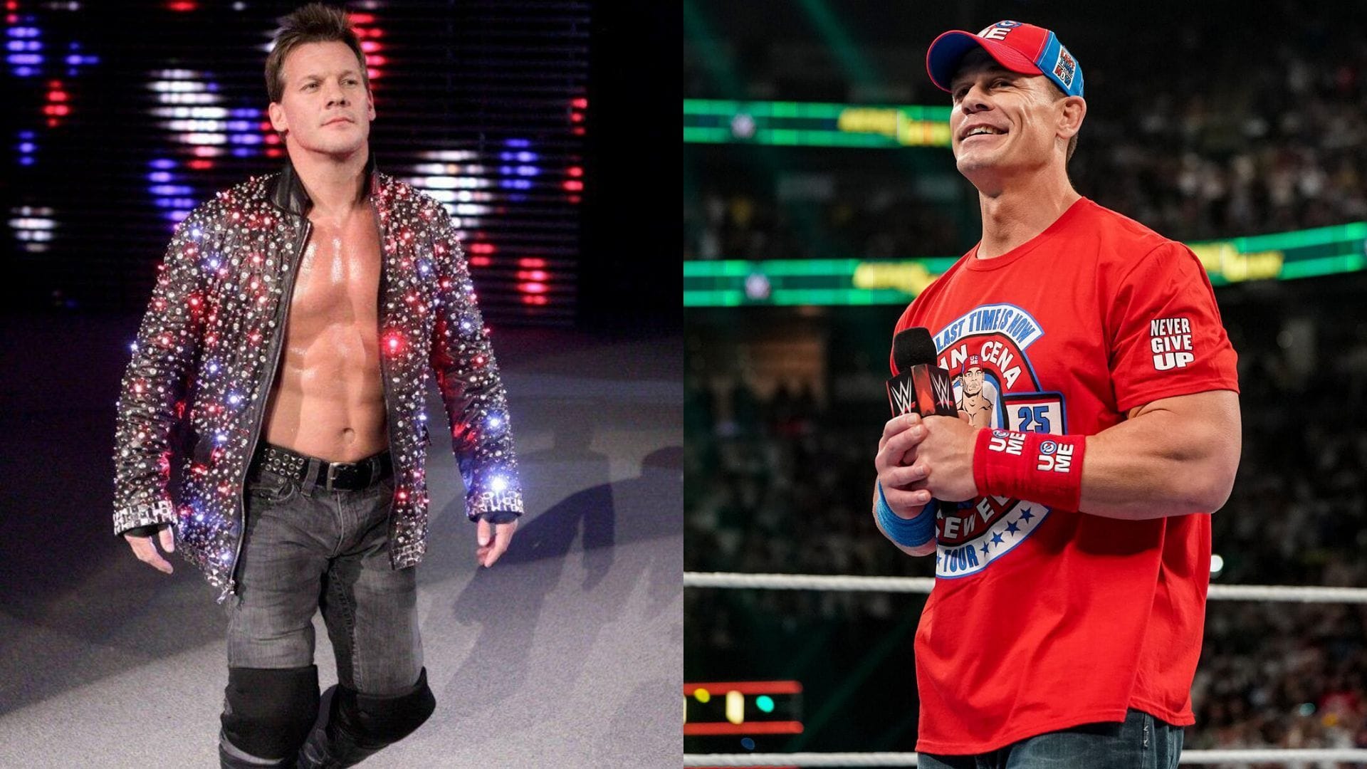Chris Jericho and John Cena are two wrestling icons [Image: WWE.com]