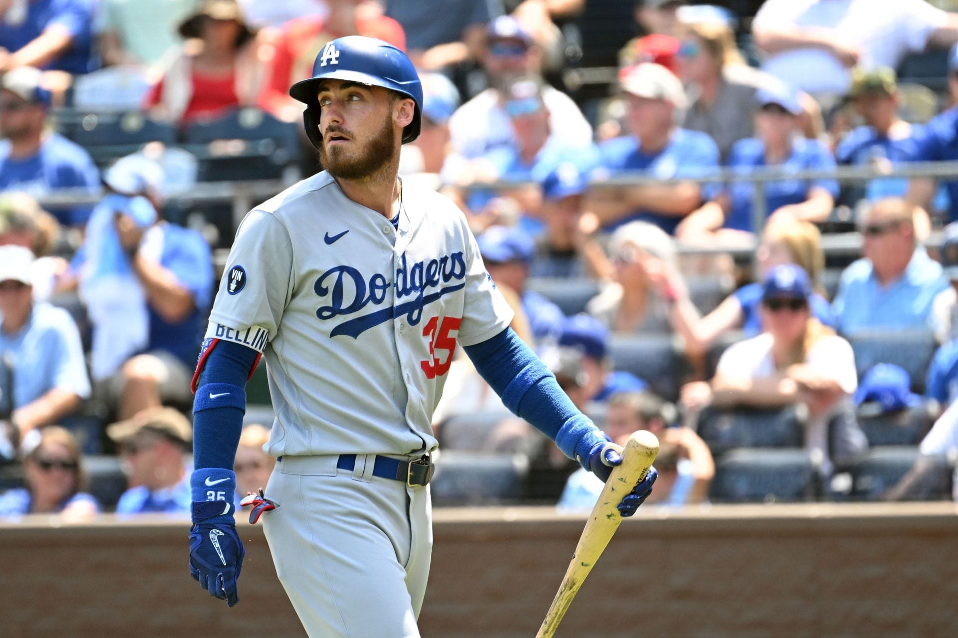 MLB: AUG 14 Dodgers at Royals - Source: Getty
