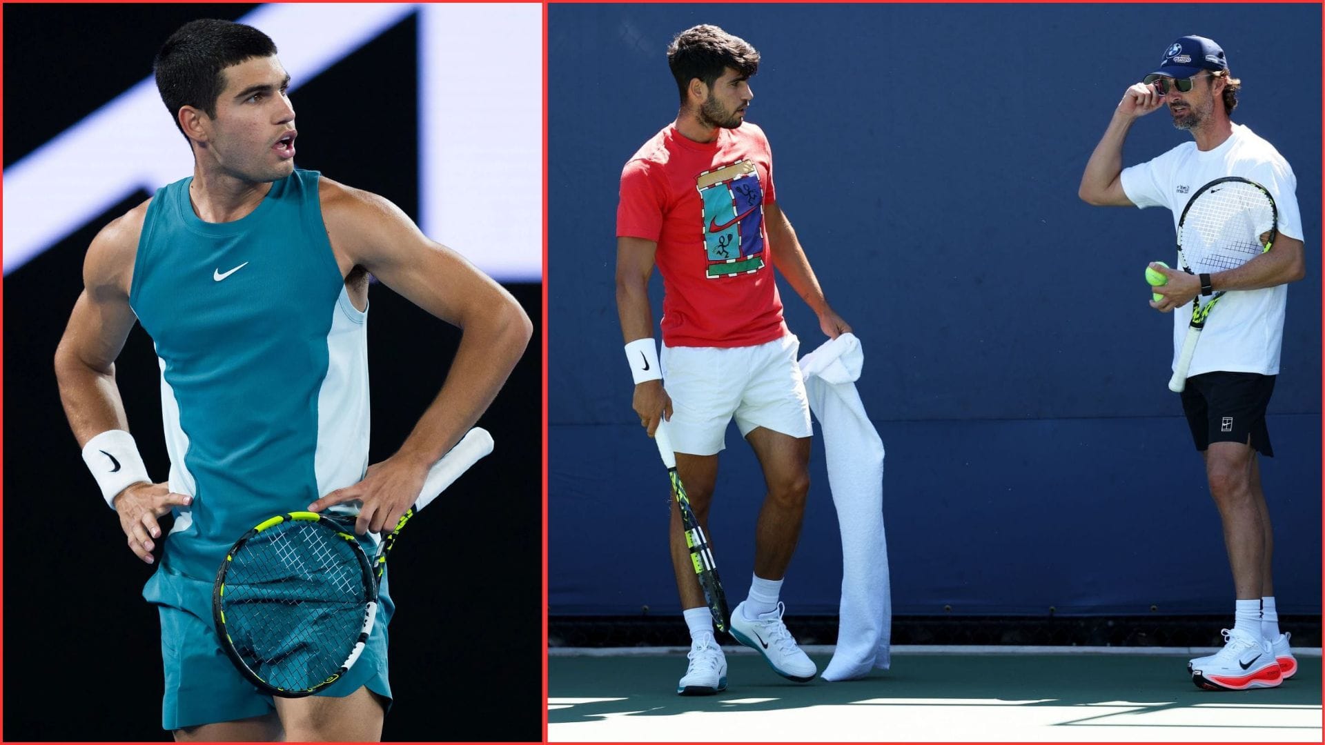 "That's why Juan Carlos Ferrero left" - Fans unimpressed by Carlos Alcaraz's 'awful' Australian Open 2026 outfit