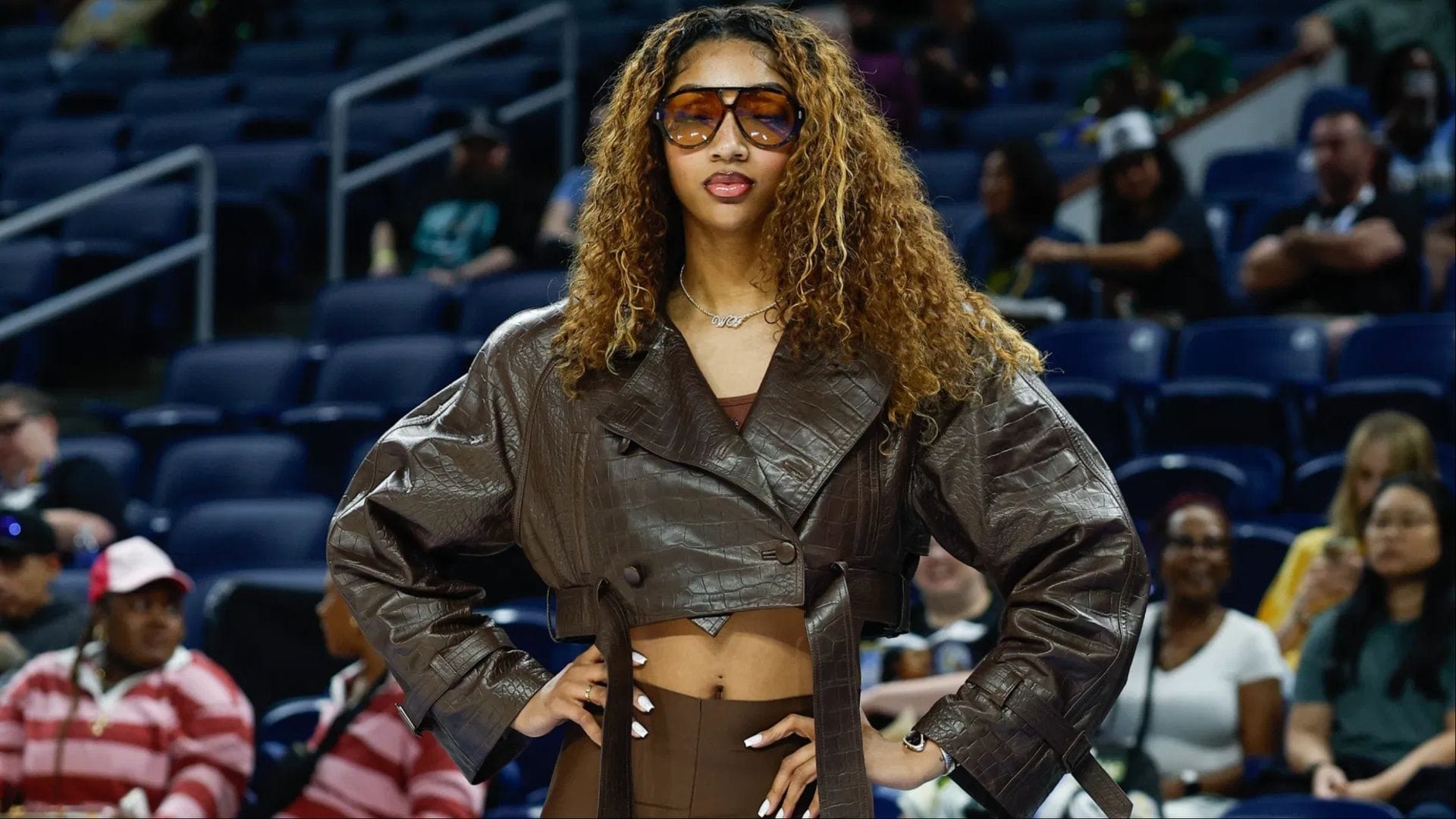 Angel Reese Gives An Entirely Different Meaning to &quot;WAG&quot; After Attending Wendell Carter Jr.