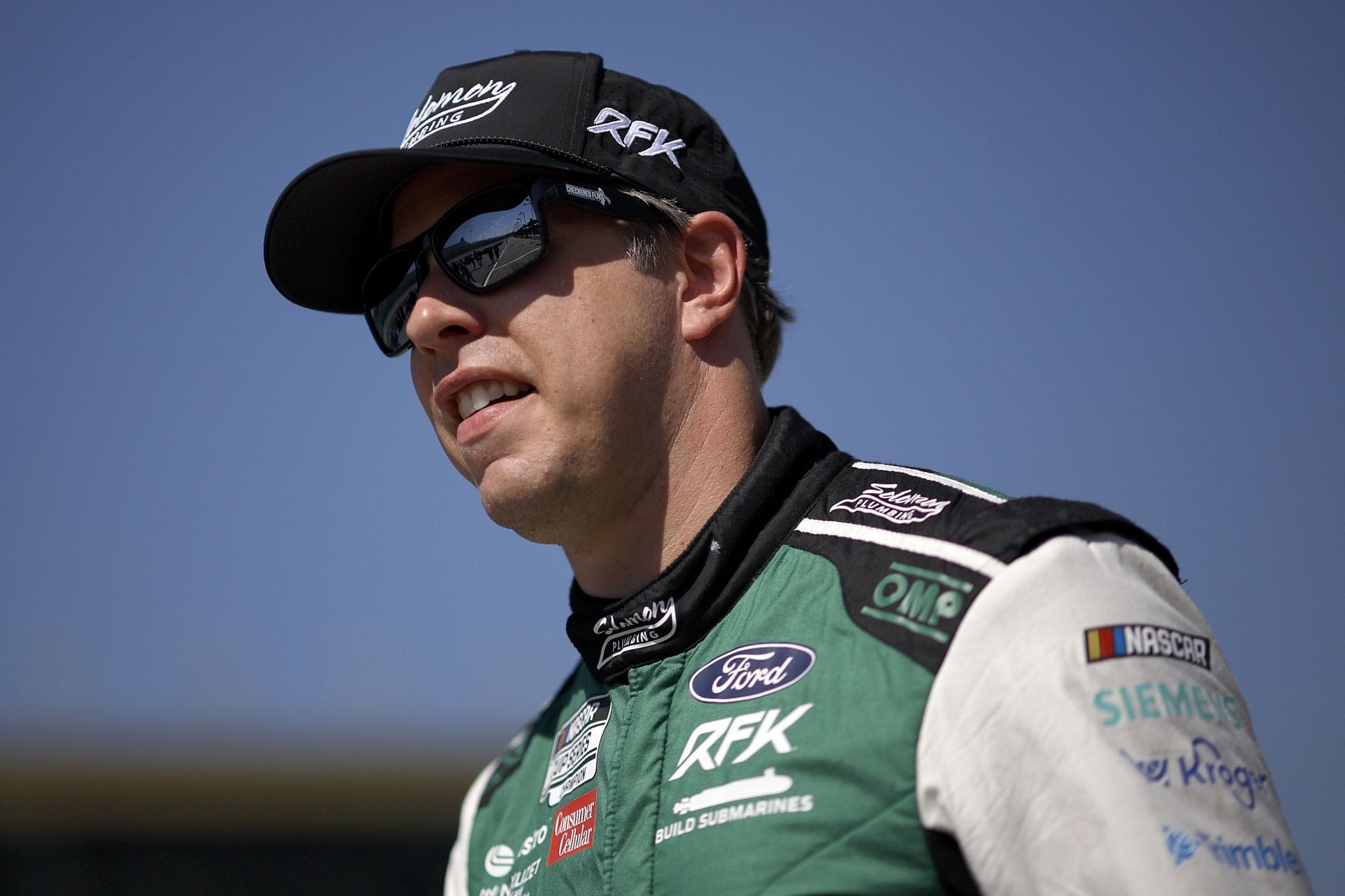 Brad Keselowski during qualifying for the NASCAR Cup Series Hollywood Casino 400 Presented by ESPN BET at Kansas Speedway on September 27, 2025 - Source: Getty