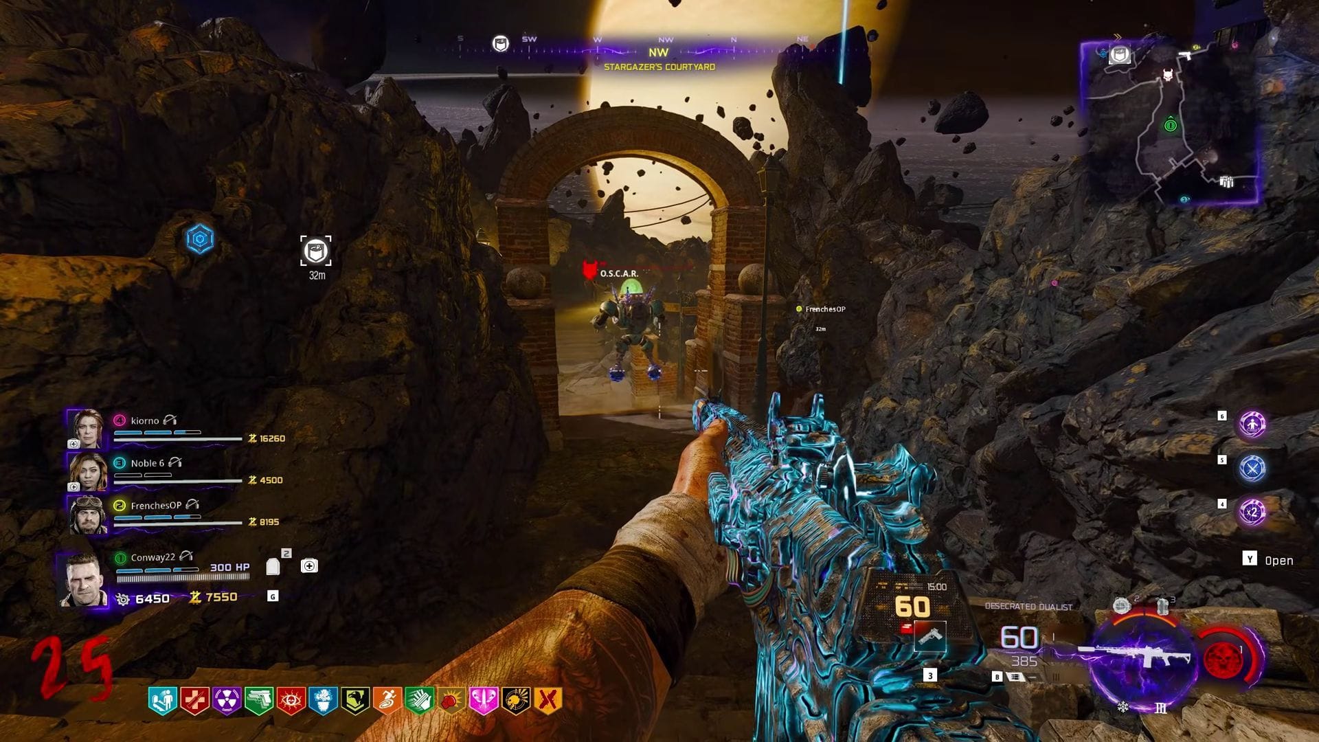 Follow O.S.C.A.R. to hear all voicelines (Image via Activision || YouTube/@MrRoflWaffles)