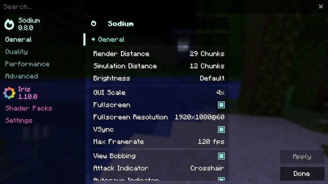 How to use shaders in Minecraft 1.21.11