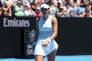 Emma Raducanu at the 2025 Australian Open. (Source: Getty)