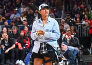 Celebrities Attend Denver Nuggets v Atlanta Hawks - Source: Getty