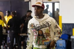 NBA Gambling Suspect Terry Rozier Avoids Questions as He Steps Out of Court After Pleading Not Guilty