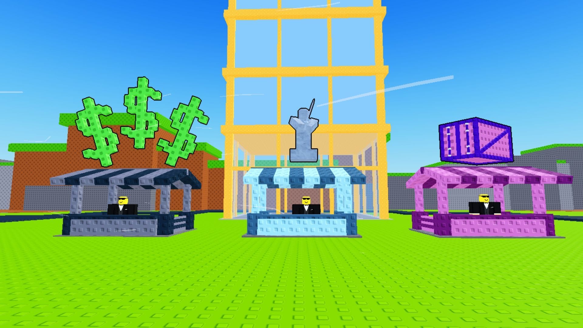 Buy boxes from the conveyor belt(Image via Roblox)