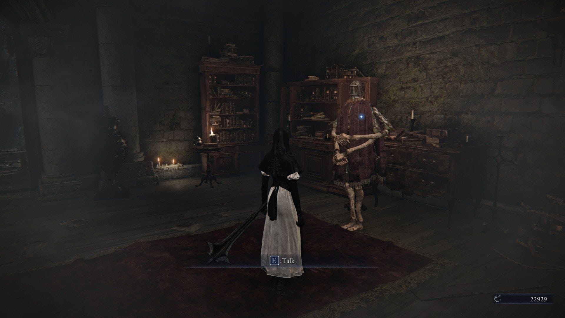 Interact with Iron Menial next (Image via FromSoftware)