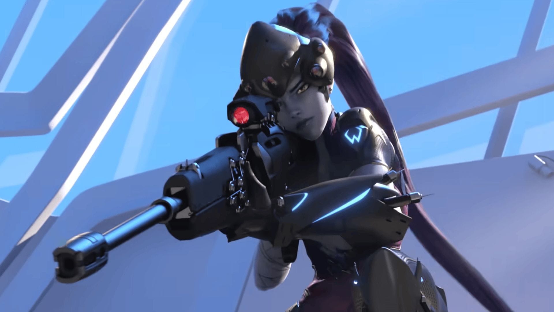 Widowmaker in Overwatch cinematic trailer (Image via Blizzard Entertainment)