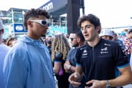 Patrick Mahomes with Alpine driver Jack Doohan at the F1 Miami GP - Source: Getty