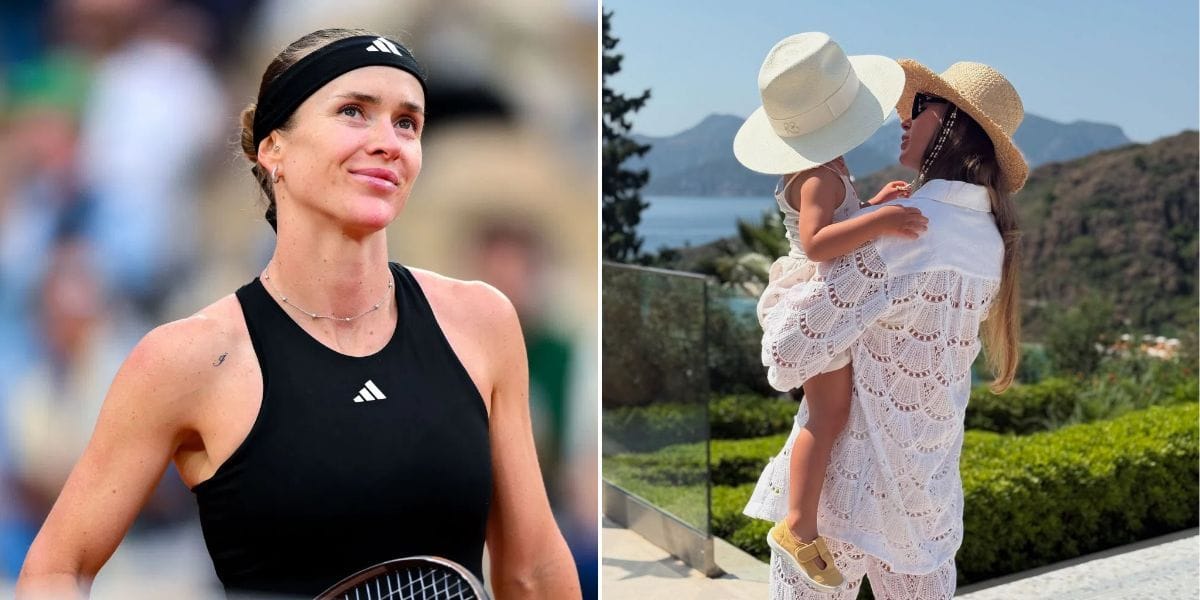 PICTURE: Elina Svitolina presents heart-melting moment of daughter Skai having the time of her life in snow