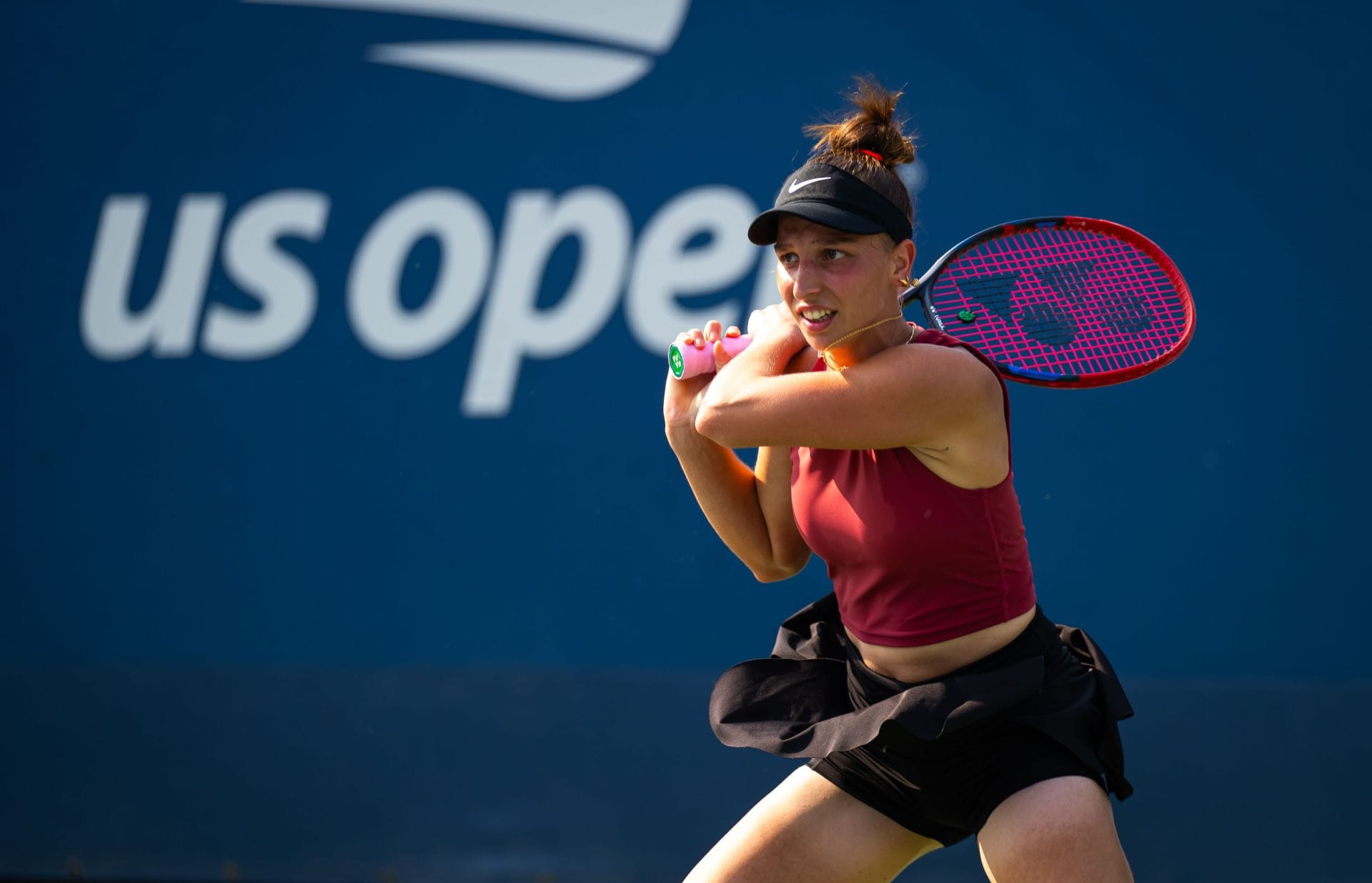 Tamara Korpatsch at the US Open 2024. (Photo: Getty)